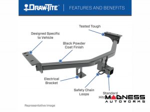 Volkswagen ID. Buzz Trailer Hitch - Class III - 2" Receiver - Draw-Tite
